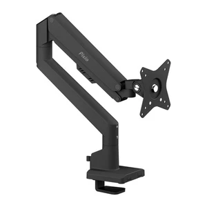 Pixio PS1S Wave Black–Stylish  &  Adjustable Single Monitor Arm for 17-32" Japan - Picture 1 of 8