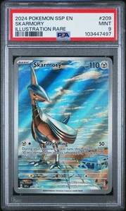 Pokemon Ssp En-Surging Sparks Skarmory #209 PSA 9 2024 - Imagen 1 de 2