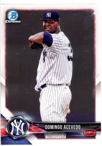 2018 Bowman - Chrome Prospects Domingo Acevedo #BCP32 (RC) - Picture 1 of 2