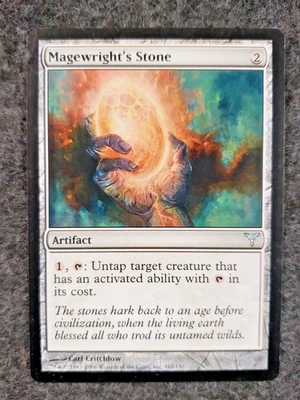 MAGEWRIGHT'S STONE Magic The Gathering Dissension MINT Never Played MTG(DS3D1K4) - Image 1 of 4