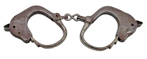 Antique GARDNER SCREW CORP. Child's Handcuffs Shackles - Picture 1 of 4