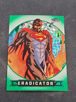 2025 FLEER BRILLIANTS SUPERMAN ERADICATOR /499 KRYPTONITE - Image 1 of 2