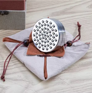 Barra de bola de acero de 70 mm para grabado en madera - mango en forma de hongo a - Imagen 1 de 4