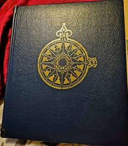 National Geographic Atlas Of World History HardCover Book 1997 Leather Deluxe Ed - Imagen 1 de 6