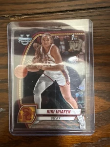 Kiki irafen 2024-25 Bowman University cromo refractor de onda negro (RC) - Imagen 1 de 2