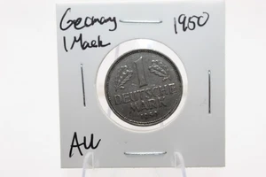 1950 Deutschland - 1 Mark Münze vz - Bild 1 von 2