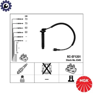 IGNITION CABLE KIT 0345 FOR SUBARU FORESTER EJ205/EJ202 2.0L 4cyl FORESTER - Picture 1 of 6