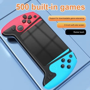 Retro Handheld Spielkonsole 3,5 Zoll LCD Bildschirm Integriert 500 Spiele Spielkonsole - Bild 1 von 24