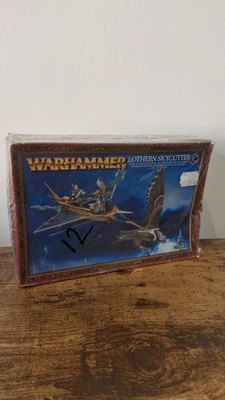 💥Rare LOTHERN SKYCUTTER Warhammer HIGH ELVES Chariot, New in Shrink Wrapped Box - Image 1 of 2