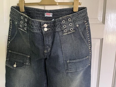 Rainbow Collection Size 20 Jeans- BNWOT- Zip Fly With Stitching Detail - Image 1 of 4