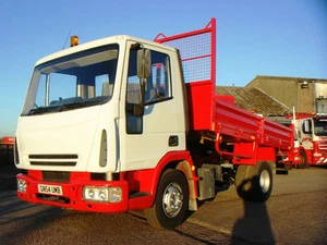 Eurocargo 75E17 tector, steel dropside tipper - Picture 1 of 2