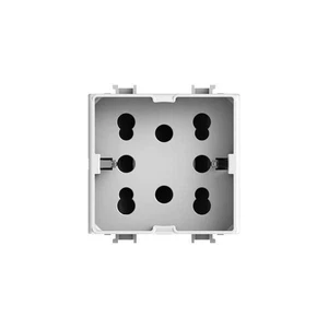 4 BOX PRESA POLIVALENTE SIDE COMPATIBILE BTICINO MATIX 10/16A BIANCO - 4B.AM.H21 - Foto 1 di 1