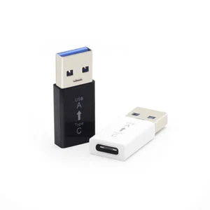 Type C Female to USB 3.0 A Male Adapter Converter Fast Charger Connector OTG - Photo 1 sur 11