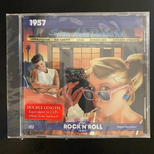 1957 The Rock'n'Roll Era CD Double Length With Music Notes 1987 SEALED! - Bild 1 von 2