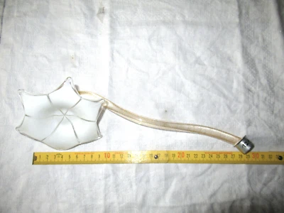 1 FLEUR ANCIENNE VERRE DE MURANO POUR LUSTRE-GLASS FLOWER FOR CHANDELIER-N°121 - Photo 1/4