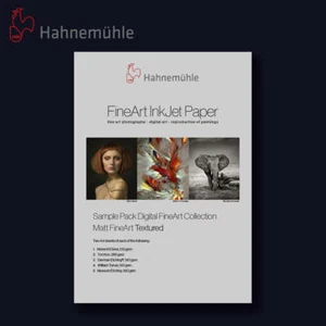 HAHNEMÜHLE Sample Pack Matt FineArt Textured (paquete de patrones) - Imagen 1 de 1