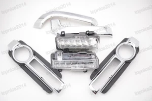 Kit de cubierta de luz antiniebla moldura de parachoques delantero para Mitsubishi Pajero 2015-2016 - Imagen 1 de 2