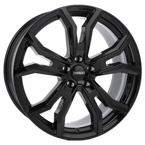 CERCHIO IN LEGA DEZENT TV BLACK PER VOLKSWAGEN TIGUAN 7X19 5X112 BLACK EPR - Foto 1 di 4