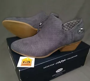 9 Stivaletti Donna Dr Scholl's Never End Comfort Grigi Tessuto Morbido Cerniera Nuovi con scatola - Foto 1 di 10