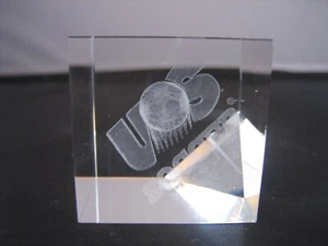 US SOCCER crystal souvenir paperweight - Bild 1 von 7