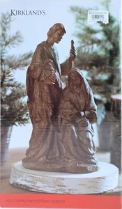 Holy Family Nativity Scene 12"x6" Kirkland's Christmas Figurine Jesus Jolly Days - Picture 1 of 9