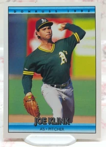 Donruss Baseball Oakland Athletics 1992 Joe Klink #183 - Imagen 1 de 2