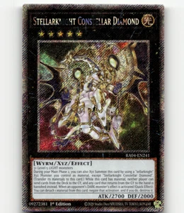 Yugioh Stellarknight Constellar Diamond (PSR) - Quarter Century Stampede - Picture 1 of 1