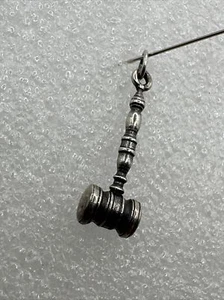 James Avery **RETIRED** Sterling Silver Gavel Charm “read” - E11 - Picture 1 of 10