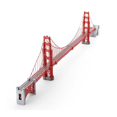 Fascinations Metal Earth Premium Series Golden Gate Bridge 3D Metall Puzzle