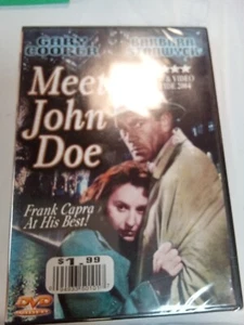 MEET JOHN DOE (1941) DVD Gary Cooper / Barbara Stanwyck sealed - Picture 1 of 2