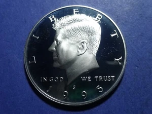 1995-S Silver Kennedy Half Ch. Proof - Picture 1 of 2