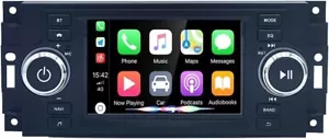 Carplay Android Auto Touchscreen Head Unit for Dodge, Chrysler, Jeep NEW - Picture 1 of 9