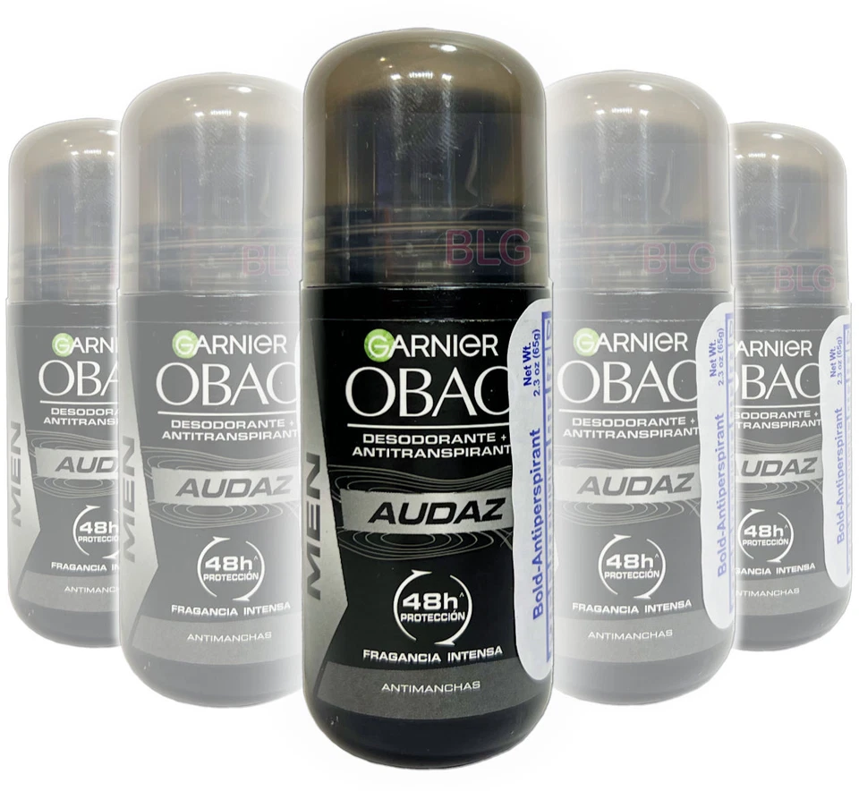 Garnier OBAO AUDAZ Deodorant Antiperspirant Roll-On No Odor 48-Hour Fresh Scent - Image 1 of 1