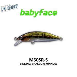 babyface - M50SR-S ~ Sinking Shallow Minnow BFS Fishing Lure - Picture 1 of 17