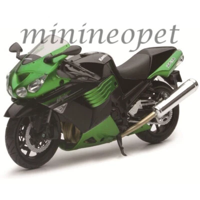 NUEVA MOTO RAY 57433 B 2011 KAWASAKI ZX-14 NINJA 1/12 VERDE Foto 1 de 2