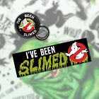 Ghostbusters I've Been Slimed Button Badge & Sticker Pack