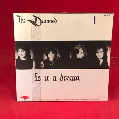 THE DAMNED Is It A Dream 1985 UK 7" vinyl single Street Of Dreams original 45 - Image 1 of 4
