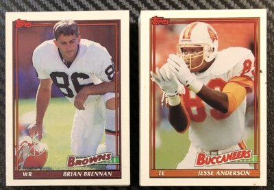 1991 Topps Football Cards Singles You Pick - Image 1 of 2