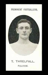 Taddy - 'Prominent Footballers (Grapnel 1907)' T. Threlfall (Fulham) - Bild 1 von 2