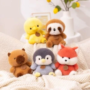 16cm Stuffed Animal Pillow Elephant Animal Plush Toy Sleeping Gift - Picture 1 of 19