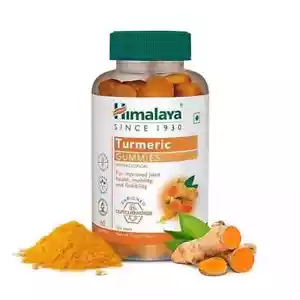 Himalaya Gesundes Kurkuma 60 Gummis für Gelenke, Antioxidans, Kostenloser Versand - Bild 1 von 10