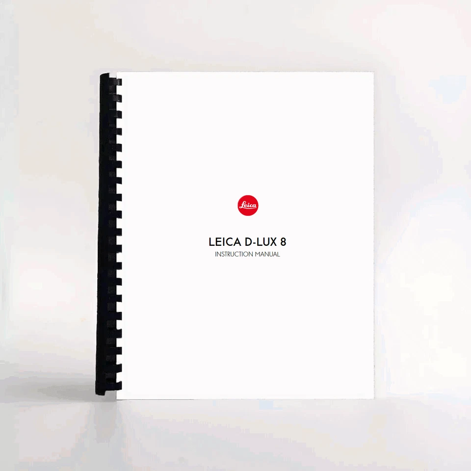 Leica D-LUX 8 Instruction Manual - Image 1 of 1