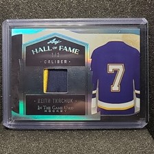 2023 Leaf ITG Keith Tkachuk Hall of Fame Jersey Swatch 1/2   HF-7