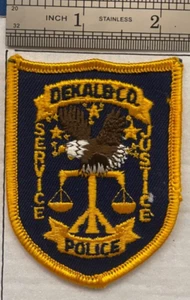 DEKALB CO. POLICE / Brust / Hutaufnäher / Tactical / Sammleraufnäher - Bild 1 von 1