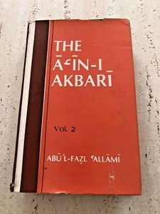 The A In -I Akbari vol II by Abu L-fazl Allami 1989 - Imagen 1 de 1