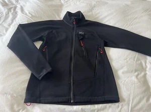 Millet Jacket | Women's Large | Black Wind Stop Breaker Soft Shell | Polartec - Picture 1 of 11