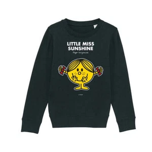 Mr Men Sweatshirt Little Miss Sunshine Long Sleeve Kids Unisex Jumper Pullover - Picture 1 of 16