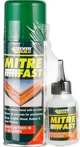 50G EVERBUILD MITRE ADHESIVE TWO PART GLUE MITRE MATE - Box of 6 - VAT RECEIPT - Picture 1 of 4