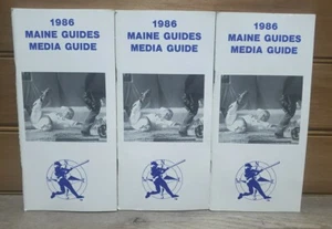 1986 Maine Guides Media Guide AAA Cleveland Indians International League 3 Books - Picture 1 of 18