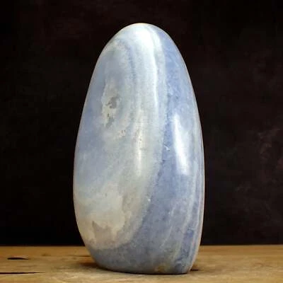 Große Blaue Calcit Freiform - 3869.62 g - 220×142×73 mm - Bild 1 von 4